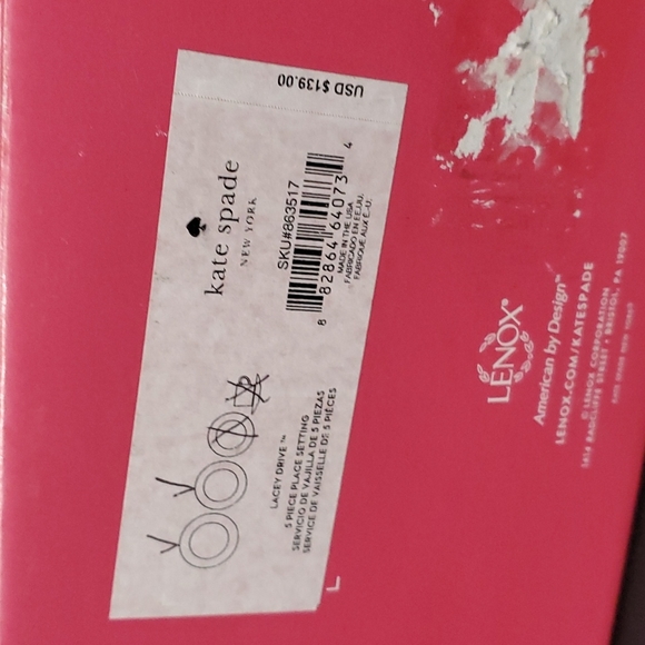 Kate Spade New York Lenox 2 Piece Plate Set - Picture 14 of 14